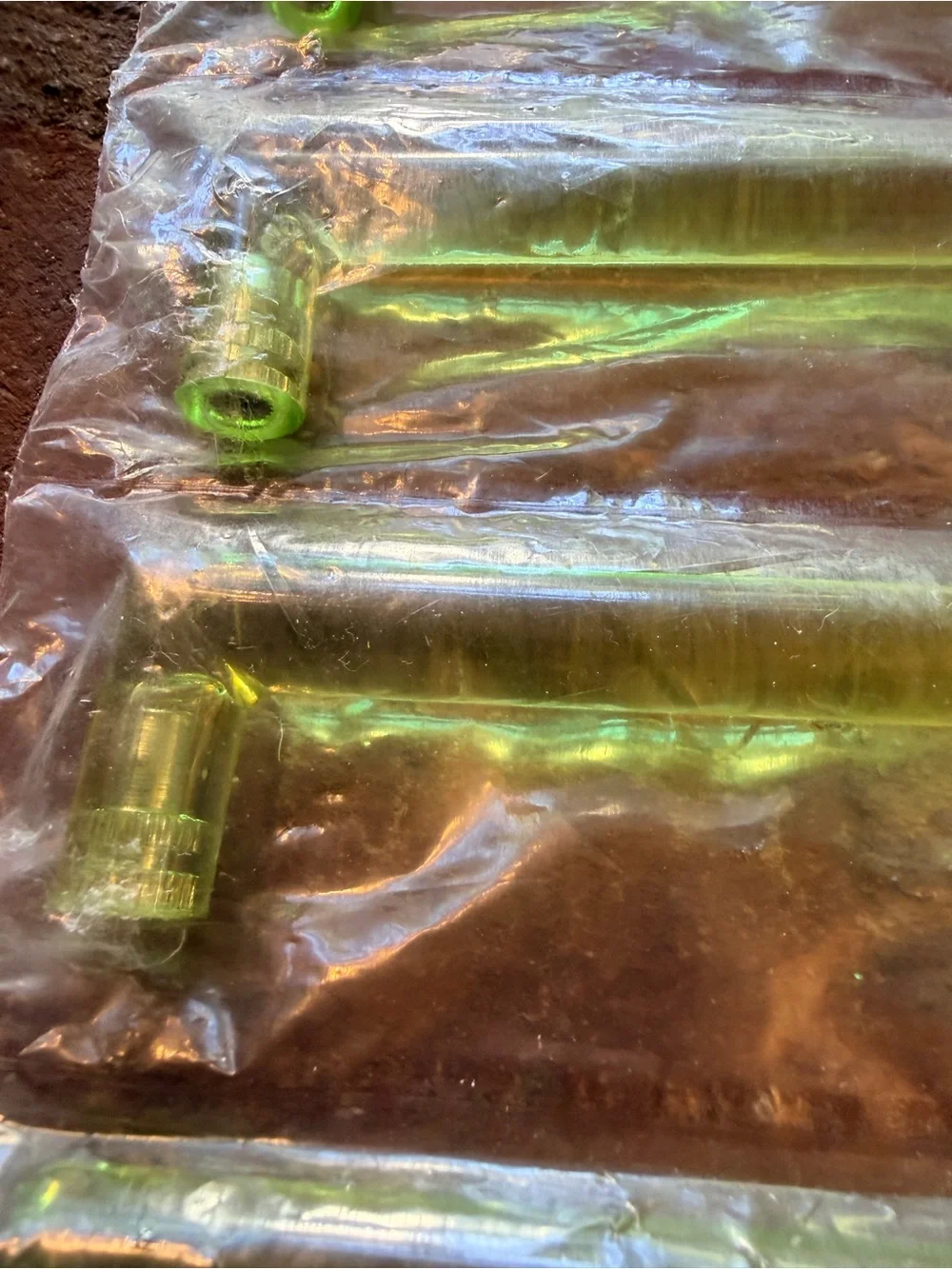IKEA Lime Green Cabinet Pull Handles - Pack of Metal Drawer Pulls